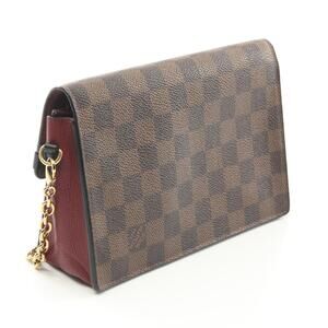 Louis Vuitton Bag Damier Brown Vavin Portefeuille Bordeaux Leather Wallet